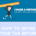 Can you revise a belated income tax return? And FAQ on revise return.