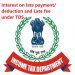 Interest on late deduction/ payment and Late filing fees under TDS provisions (Section 201(1A) and section 234E)