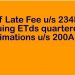 No Late fee u/s 234E for TDS returns filed prior to 01.06.2015: