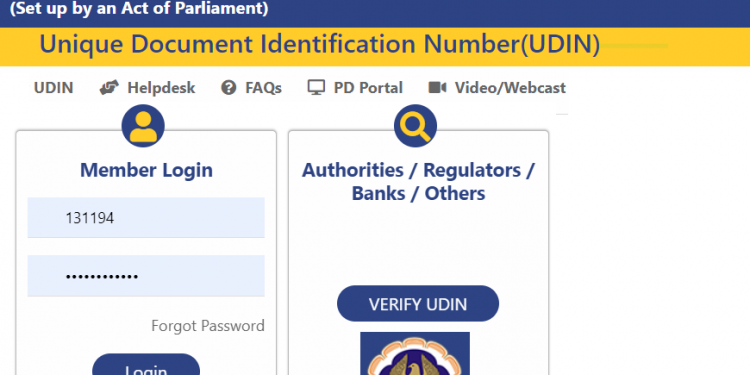 CA cannot certify Income tax return (ITR) even for loan purpose:
