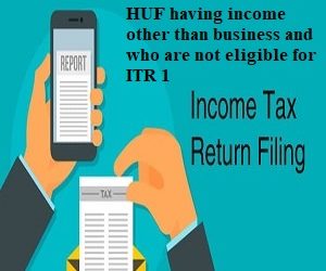 Income Tax Return