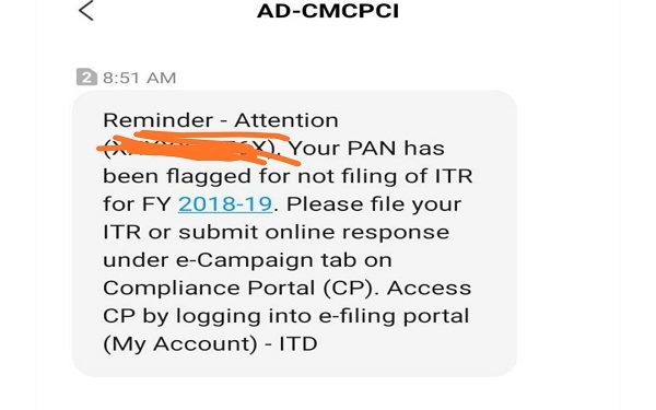Why is filing loss return important? | Your PAN has been flagged for not filing return of Income