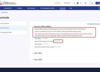 CBDT enables Tax audit filing i.e. Form 3CD for AY 2021-22 on E-filing website | E-filing 2.0