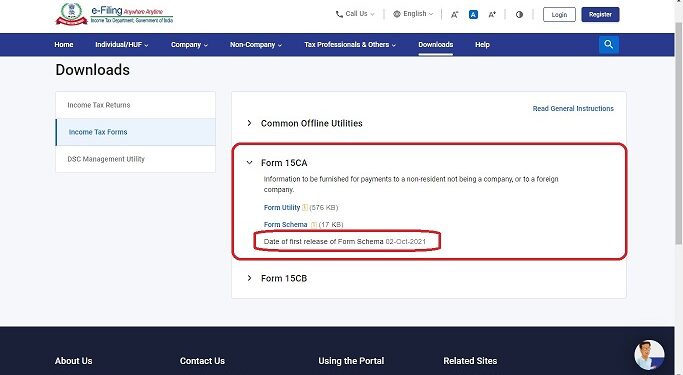 New Process Flow/ Procedure to file Offline or Bulk filing of Form 15CA and Form 15CB on E-filing website | E-filing 2.0
