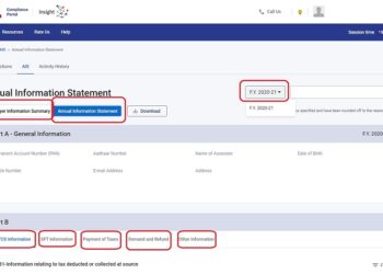 Annual Information statement (AIS) has been rolled out by CBDT on compliance portal to replace Form 26AS